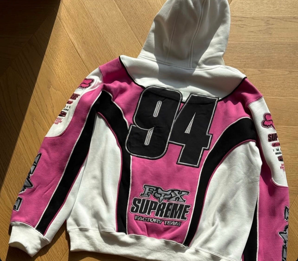 Men's Streetwear Zip-Up Hoodie